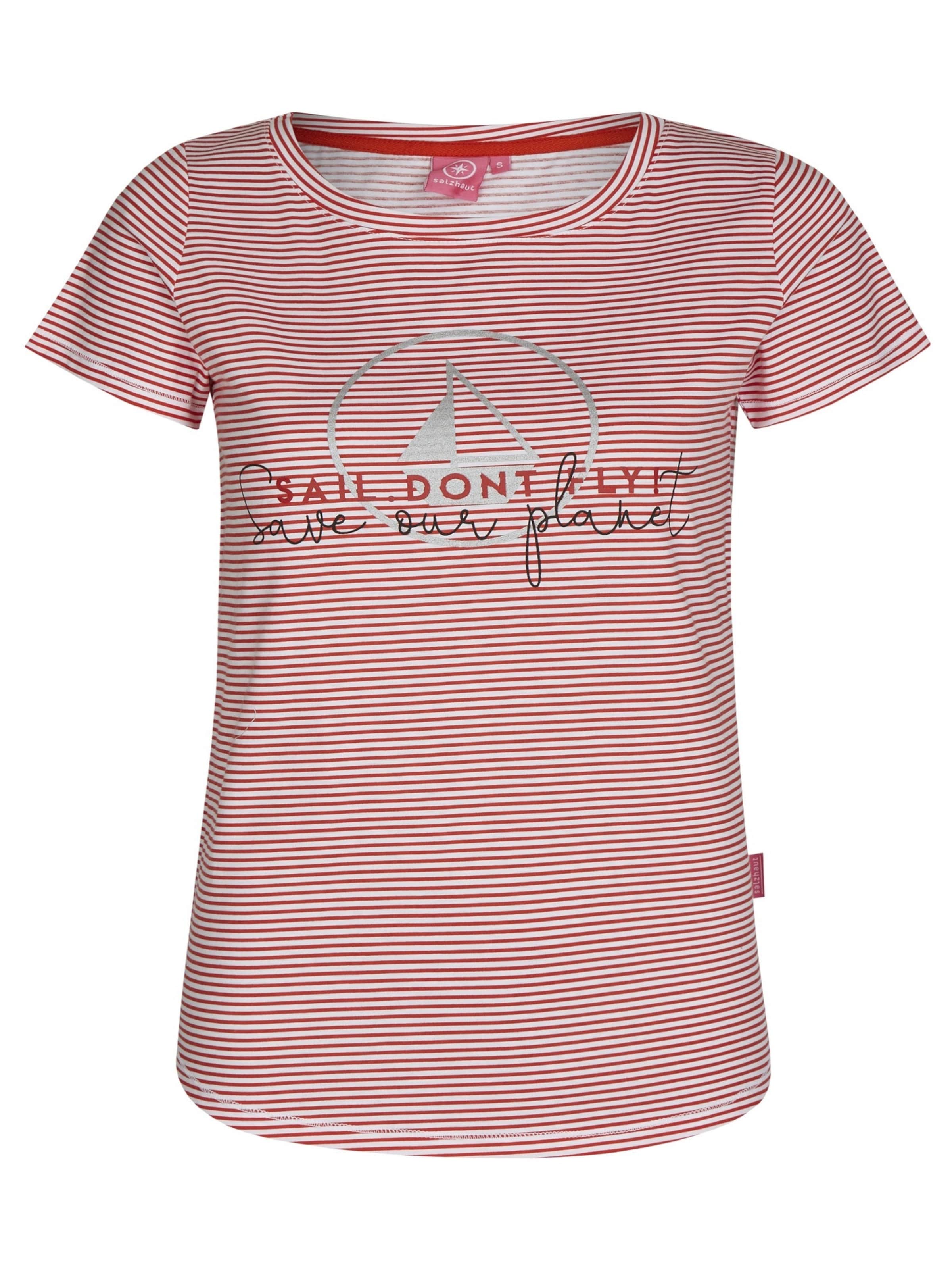 salzhaut Shirt 'Gudrun Ringel' in Orange: front