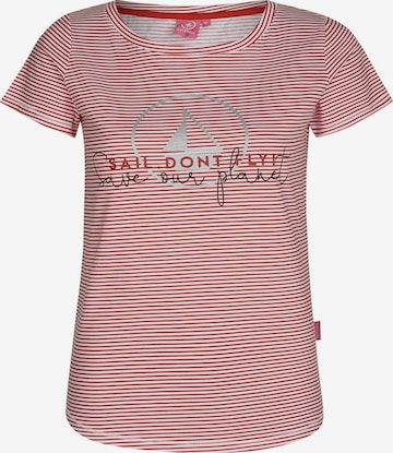 salzhaut Shirt 'Gudrun Ringel' in Orange: front