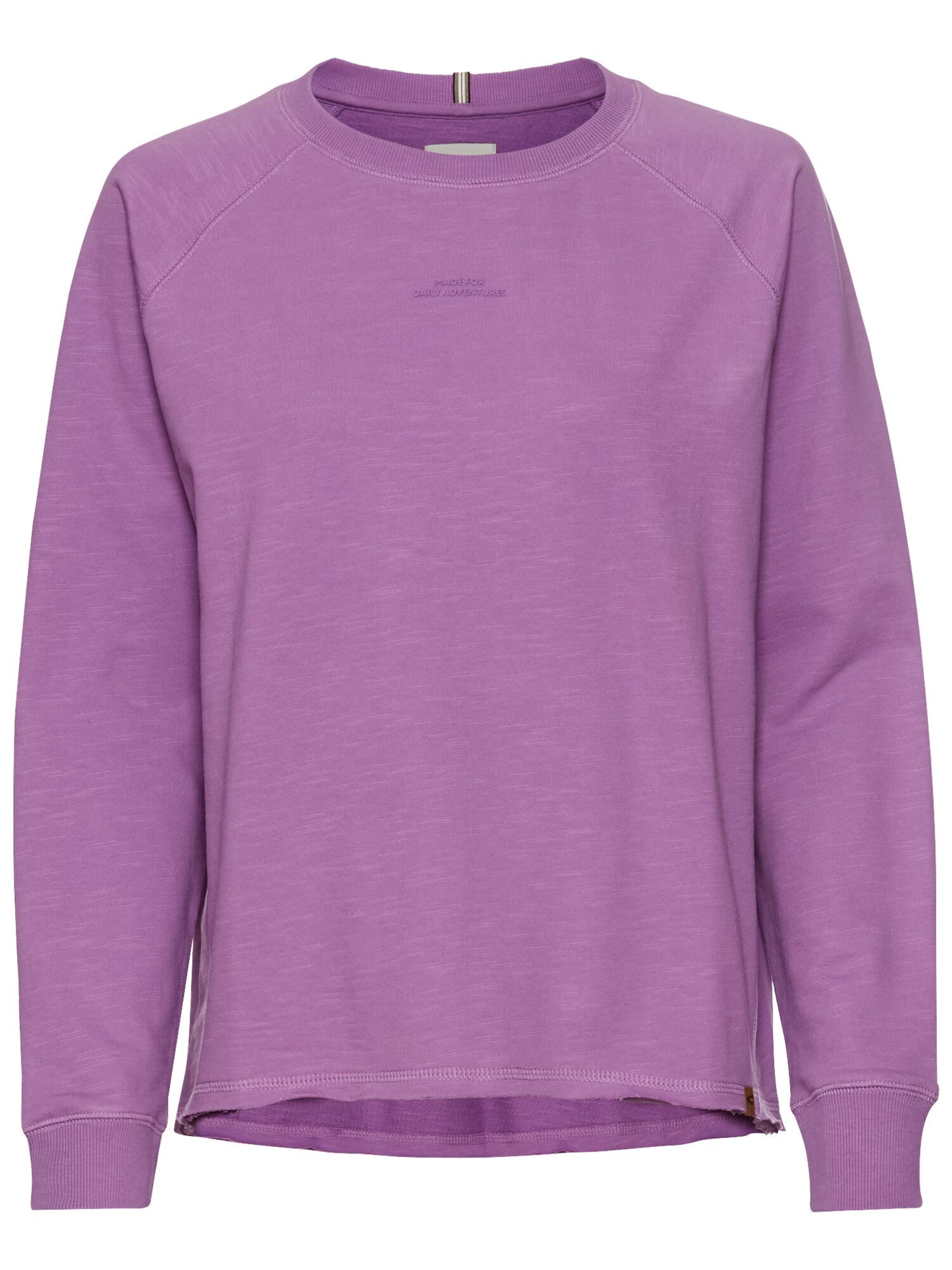 CAMEL ACTIVE Sweatshirt in Purple: front