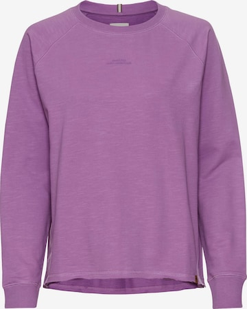 CAMEL ACTIVE Sweatshirt in Purple: front