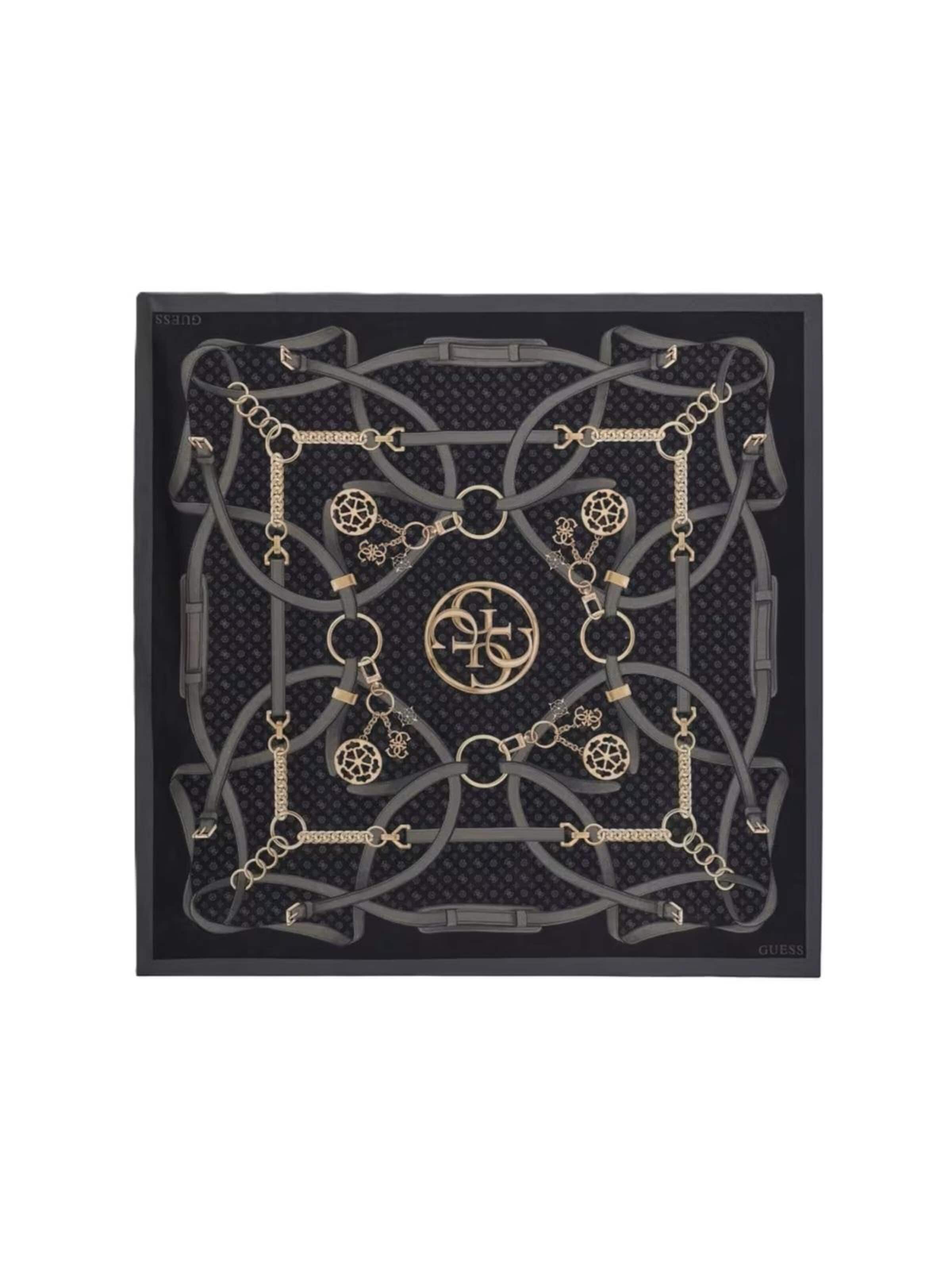 Sciarpa 'AW5679POL03' di GUESS in nero: frontale