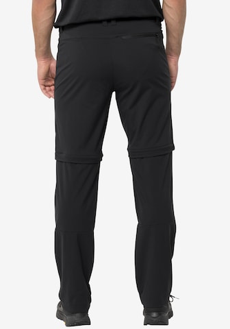 Regular Pantalon outdoor JACK WOLFSKIN en noir