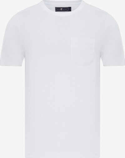 DENIM CULTURE Μπλουζάκι 'Dave' σε λευκό, Άποψη προϊόντος