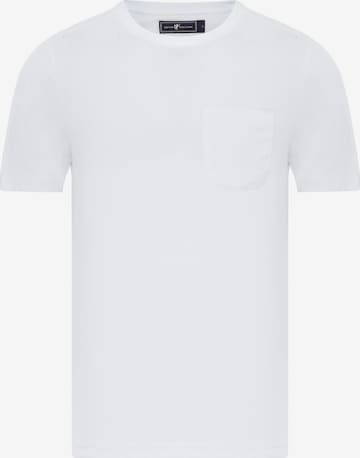 DENIM CULTURE Shirt 'Dave' in Weiß: predná strana