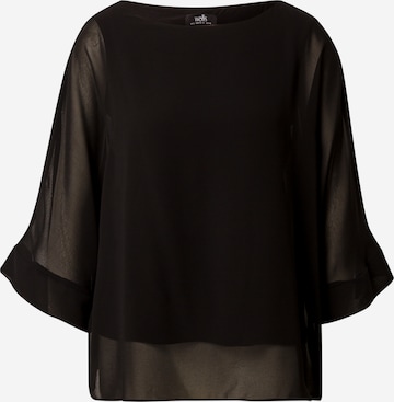 Wallis Blouse in Black: front