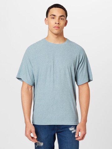 Redefined Rebel T-Shirt 'Simon' in Blau: Vorderseite