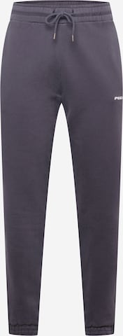 Pegador Tapered Trousers in Grey: front