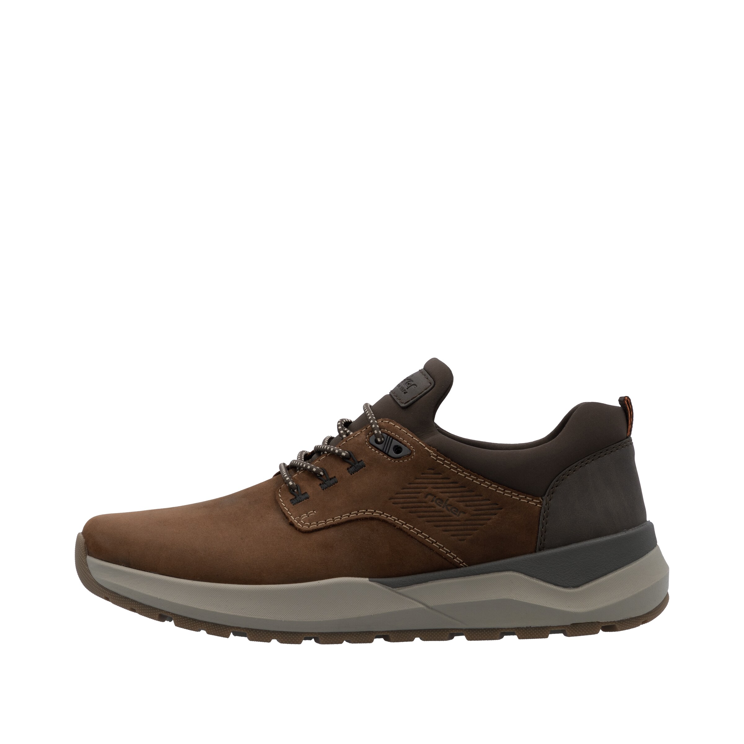 Rieker Athletic Lace-Up Shoes in Brown