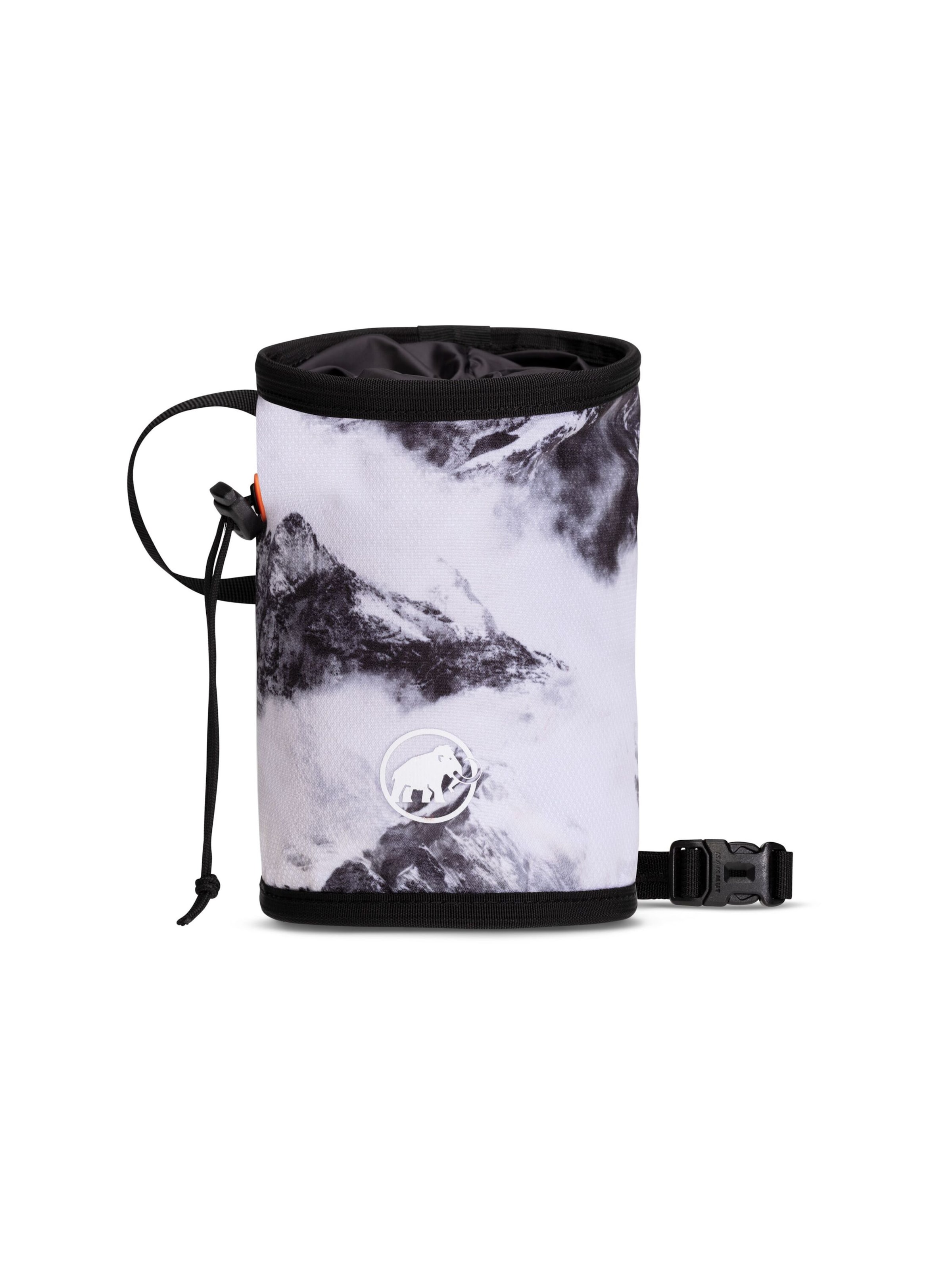 MAMMUT Sporttasche ‘Gym Print’ in Schwarz: Vorderseite