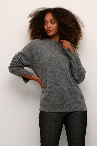 KAREN BY SIMONSEN Sweater 'Debbie' in Grey: front