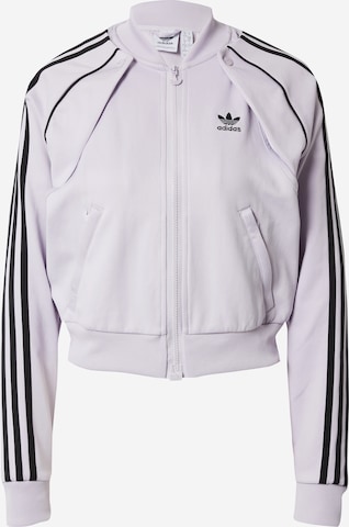 Veste de survêtement 'Always Original Sst' ADIDAS ORIGINALS en violet : devant