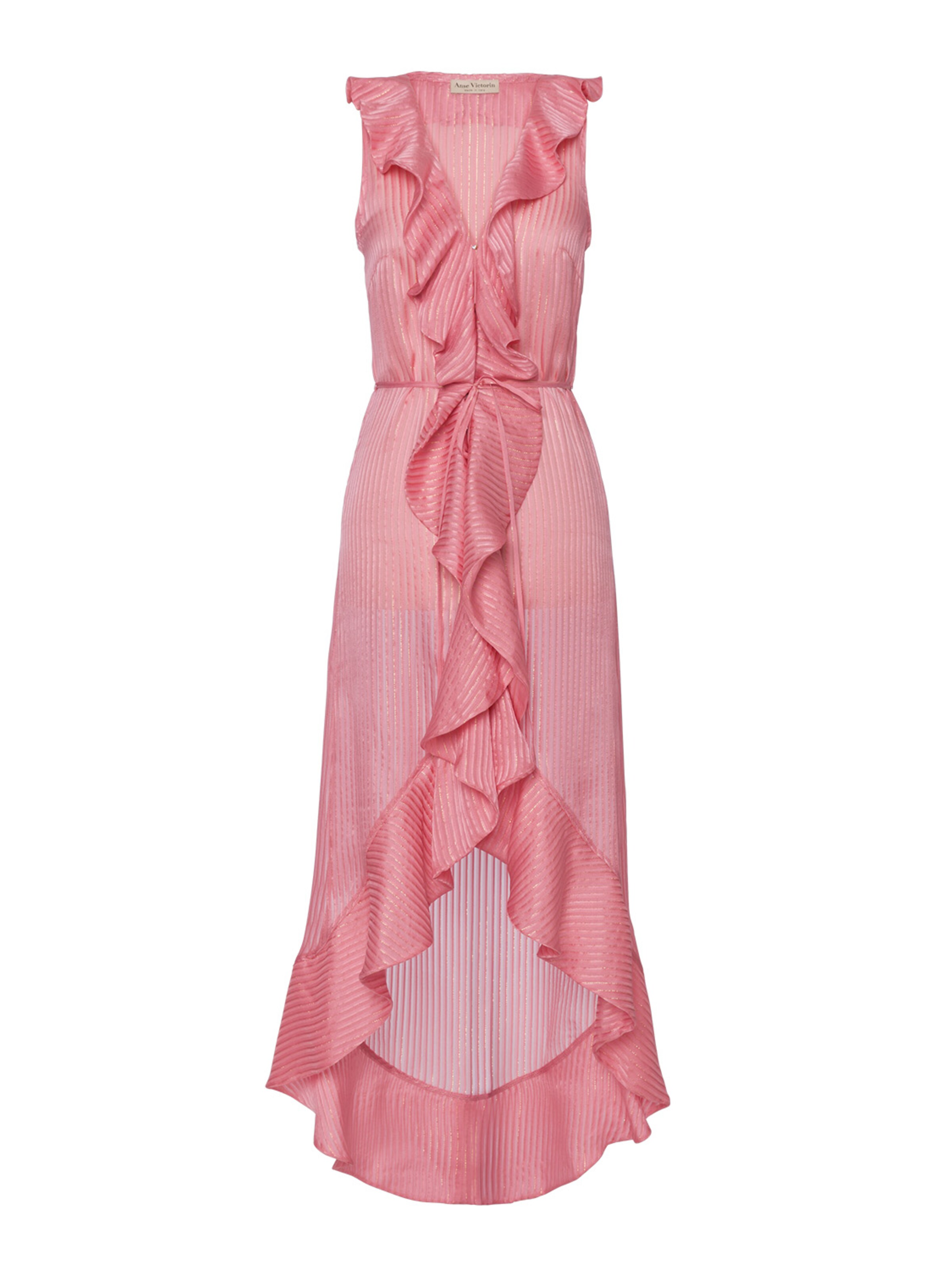 Anse Victorin Dress 'Lea' in Pink: front