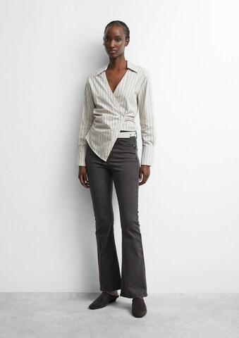 Ceinture COMMA en beige : devant