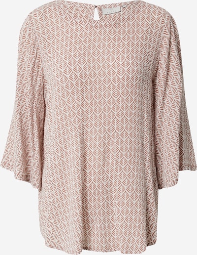 Kaffe Bluse in XS in rostrot / weiß, Produktansicht