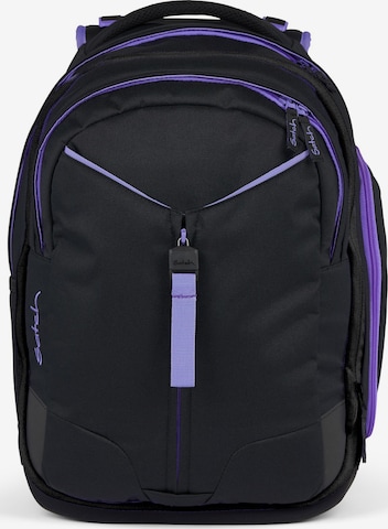 Satch Backpack 'Match' in Black: front