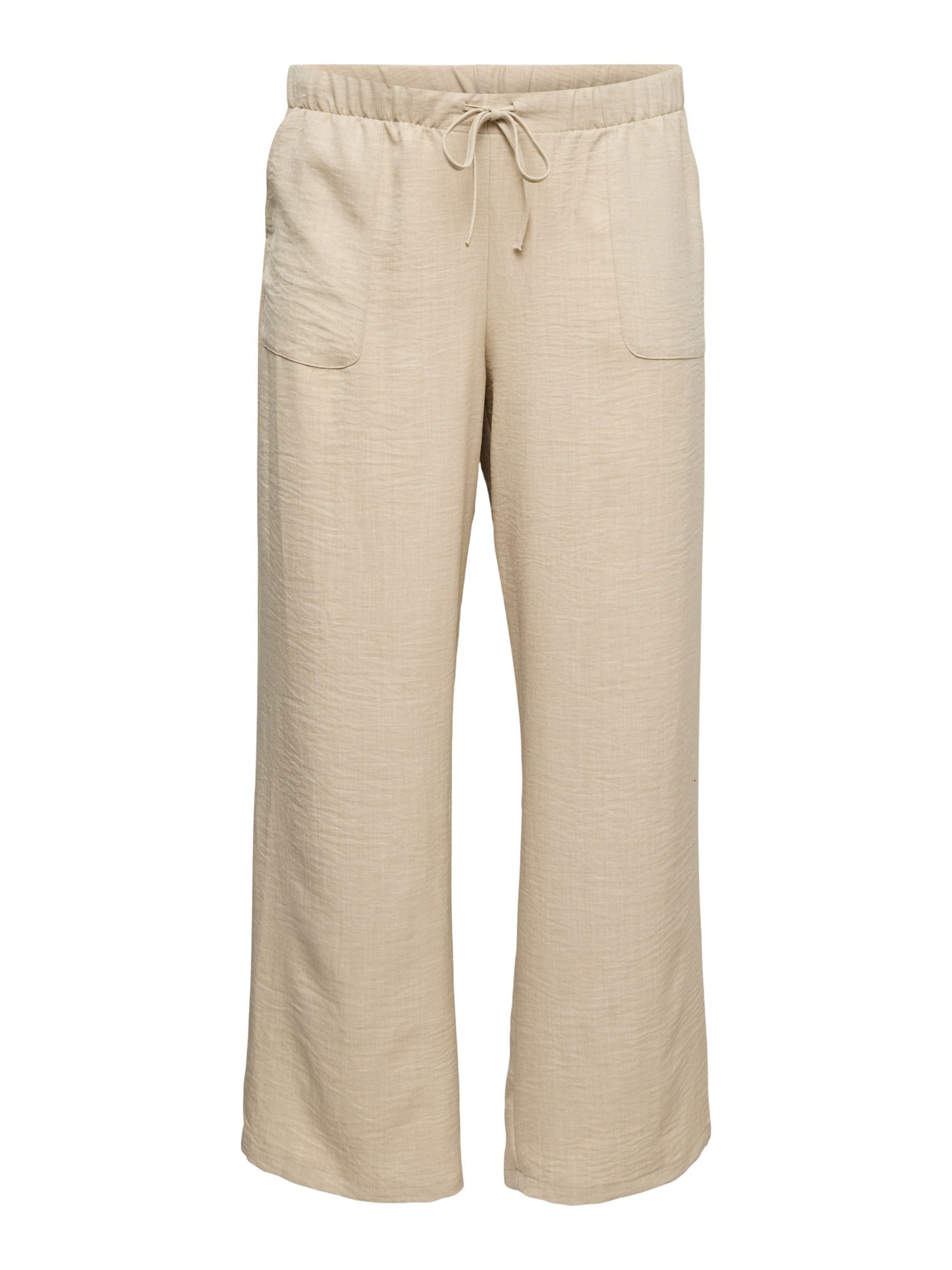 Vero Moda Curve Pantalon 'VMCMelaney' en taupe, Vue avec produit