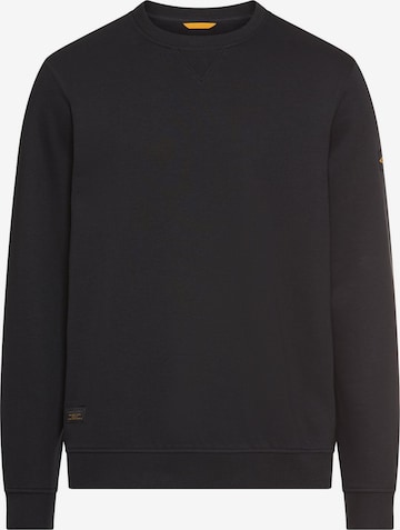 CAMEL ACTIVE Sweatshirt in Black: front