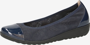 CAPRICE Ballet Flats in Blue: front