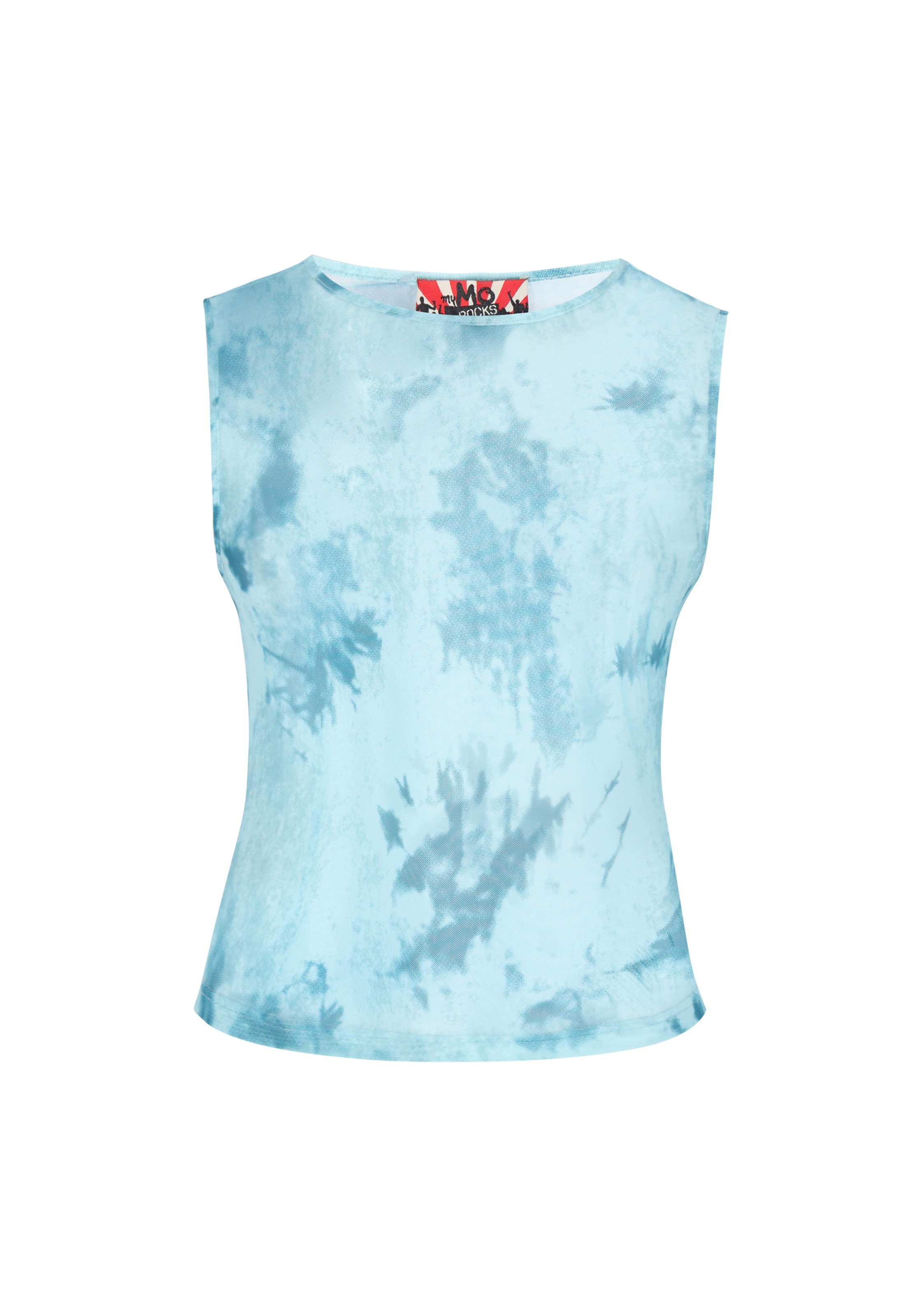 Haut myMo ROCKS en bleu : devant