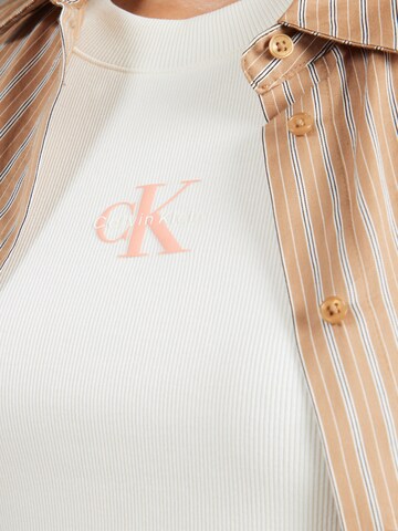 Calvin Klein Jeans Shirt in Geel
