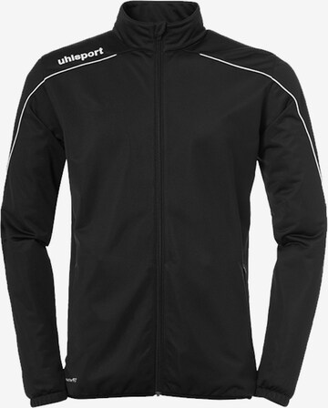 UHLSPORT Training Jacket in Black: front