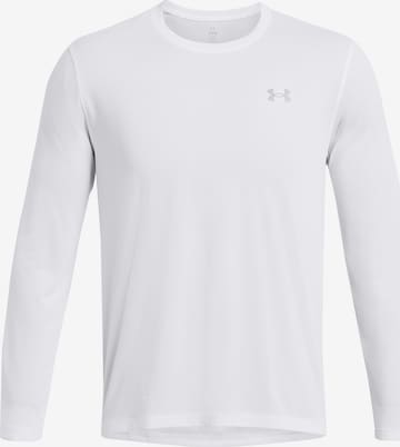 UNDER ARMOUR Performance Shirt 'UA LAUNCH' in White: front