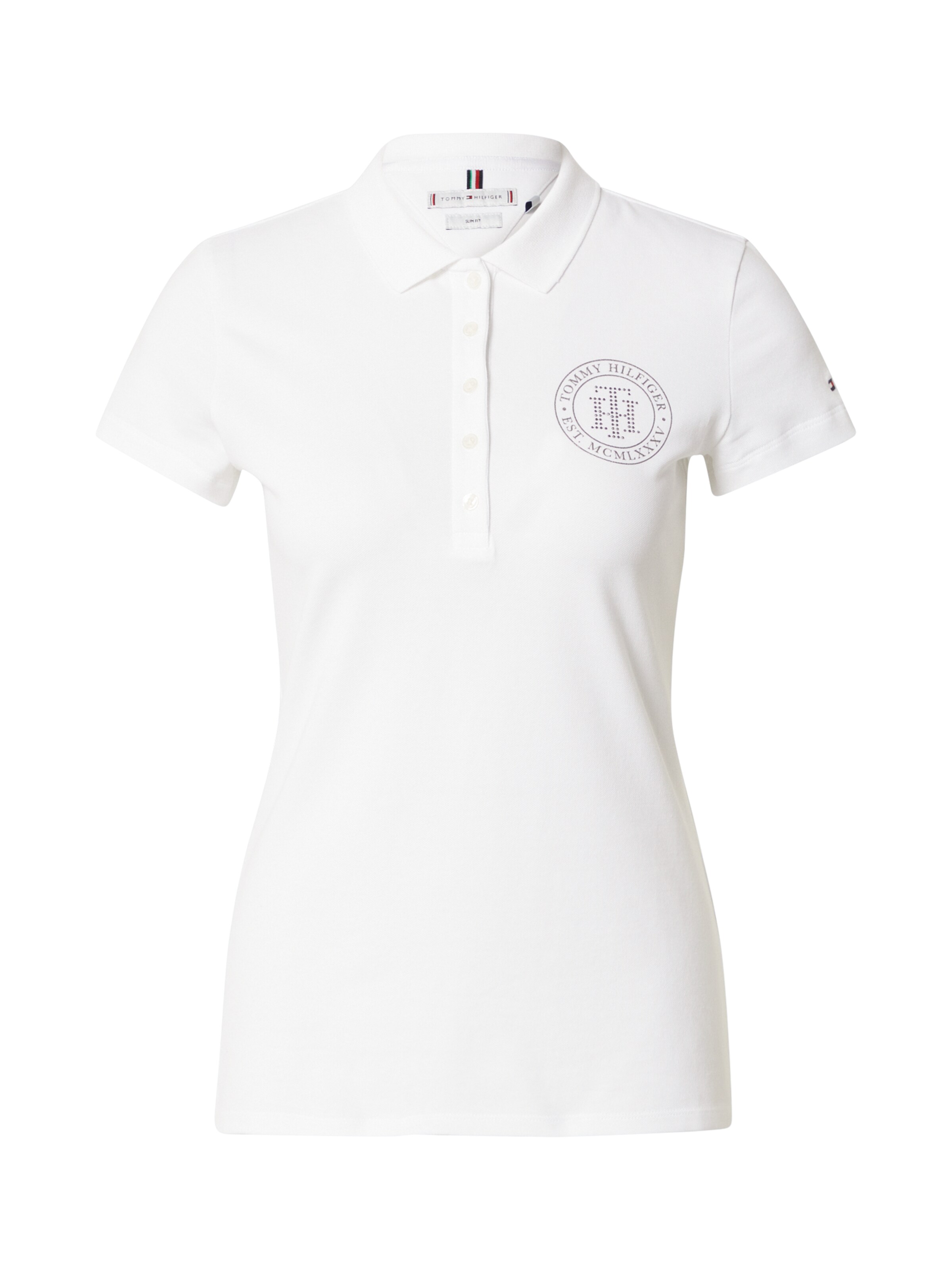 Frauen Shirts & Tops TOMMY HILFIGER Poloshirt in Weiß - DC39648 Frauen Shirts & Tops TOMMY HILFIGER Poloshirt in Weiß - DC39648
