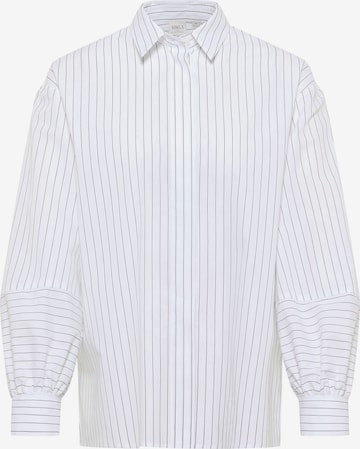 ETERNA Blouse in Wit: voorkant