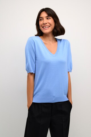 Kaffe Sweater 'Lizza' in Blue: front