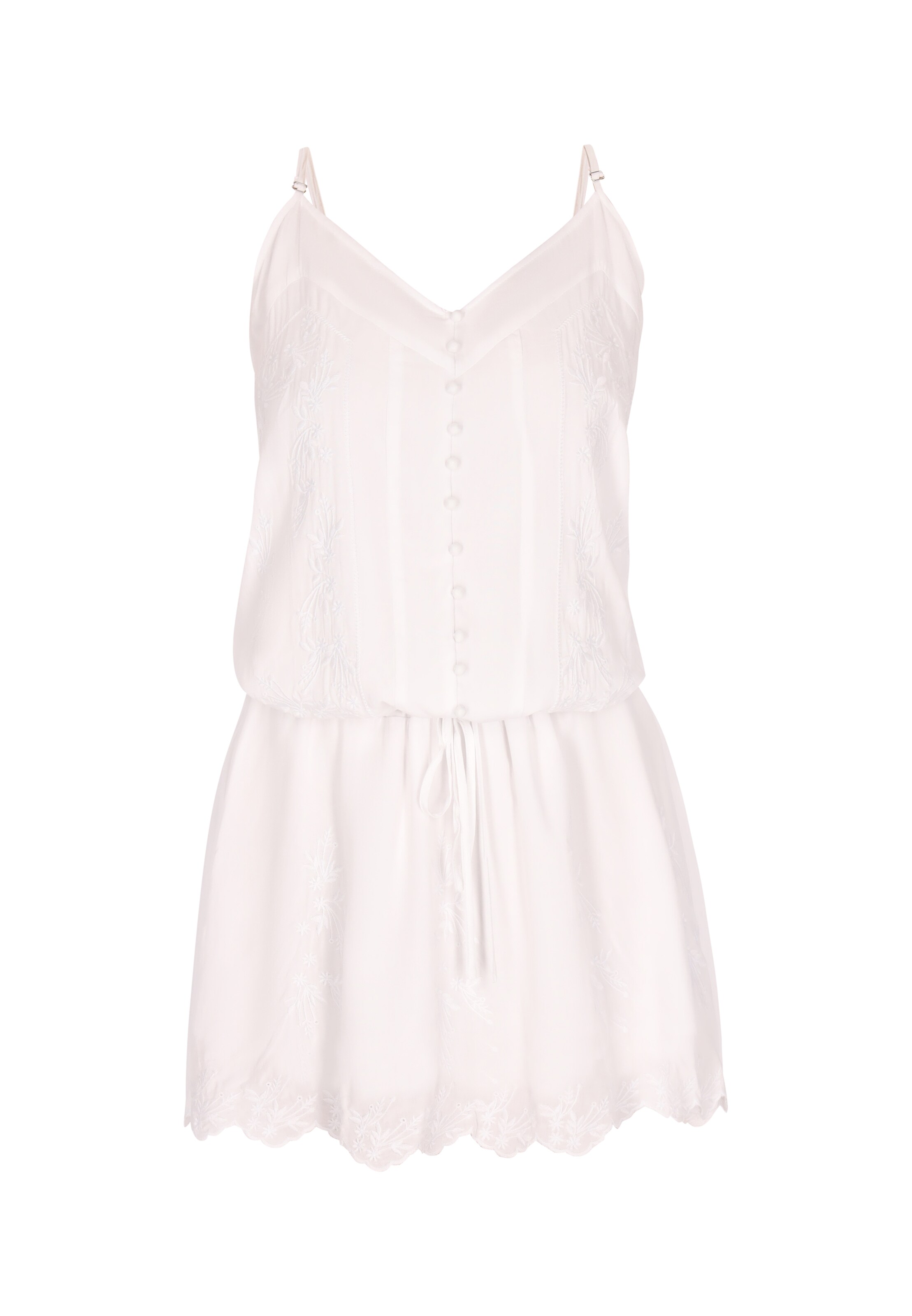 IZIA - Vestido de verano en blanco: frente