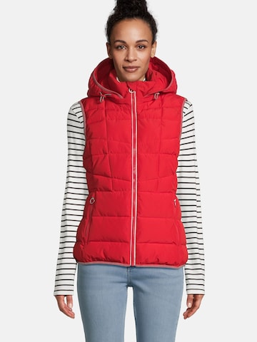 Gilet New View en rouge : devant