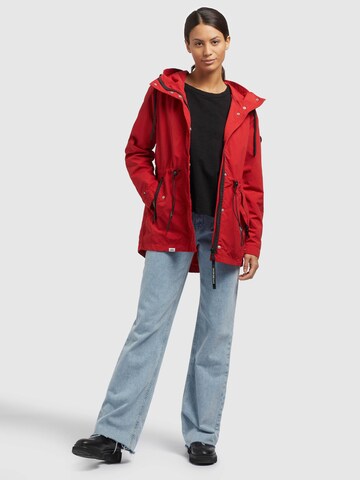 Veste mi-saison ' CAIMA2 ' khujo en rouge : devant