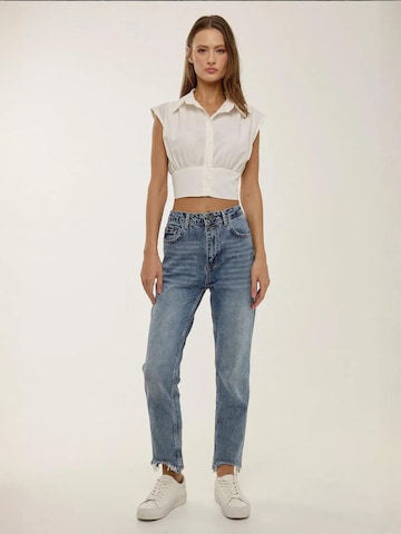 Hiccup Blouse in White