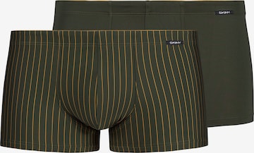 Boxer di Skiny in verde: frontale
