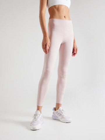 ADIDAS BY STELLA MCCARTNEY Skinny Sportbroek 'Truepurpose Optime' in Roze: voorkant