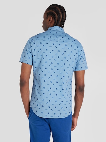 BLEND Slim fit Overhemd in Blauw