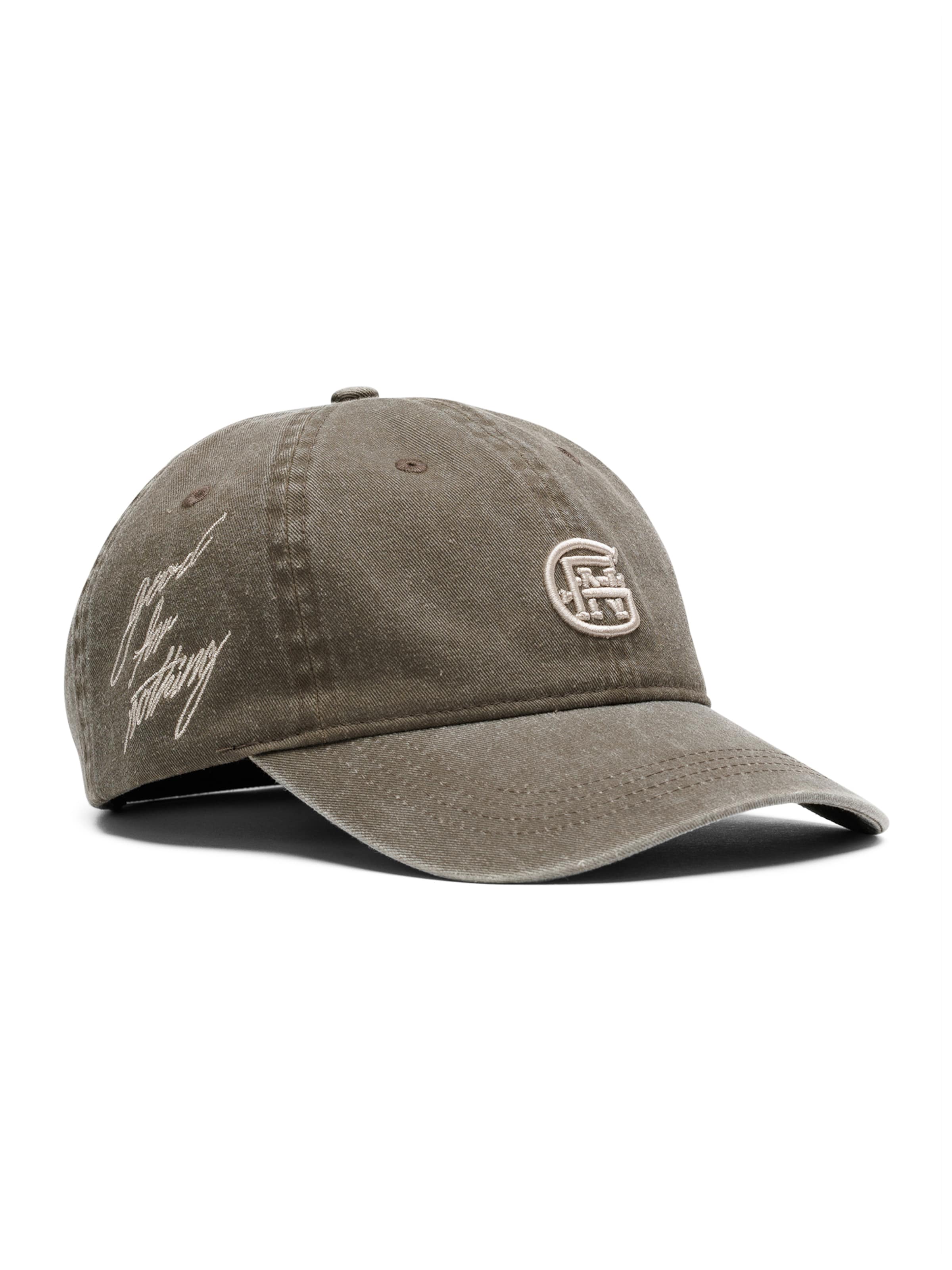 Cappello da baseball di Good For Nothing in marrone: frontale