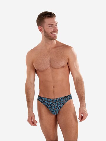 Slip ' Aloys Comfort Micro Briefs ' HOM en bleu : devant