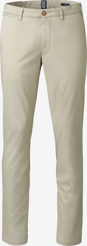 MEYER Regular Chino Pants 'M5' in Beige: front