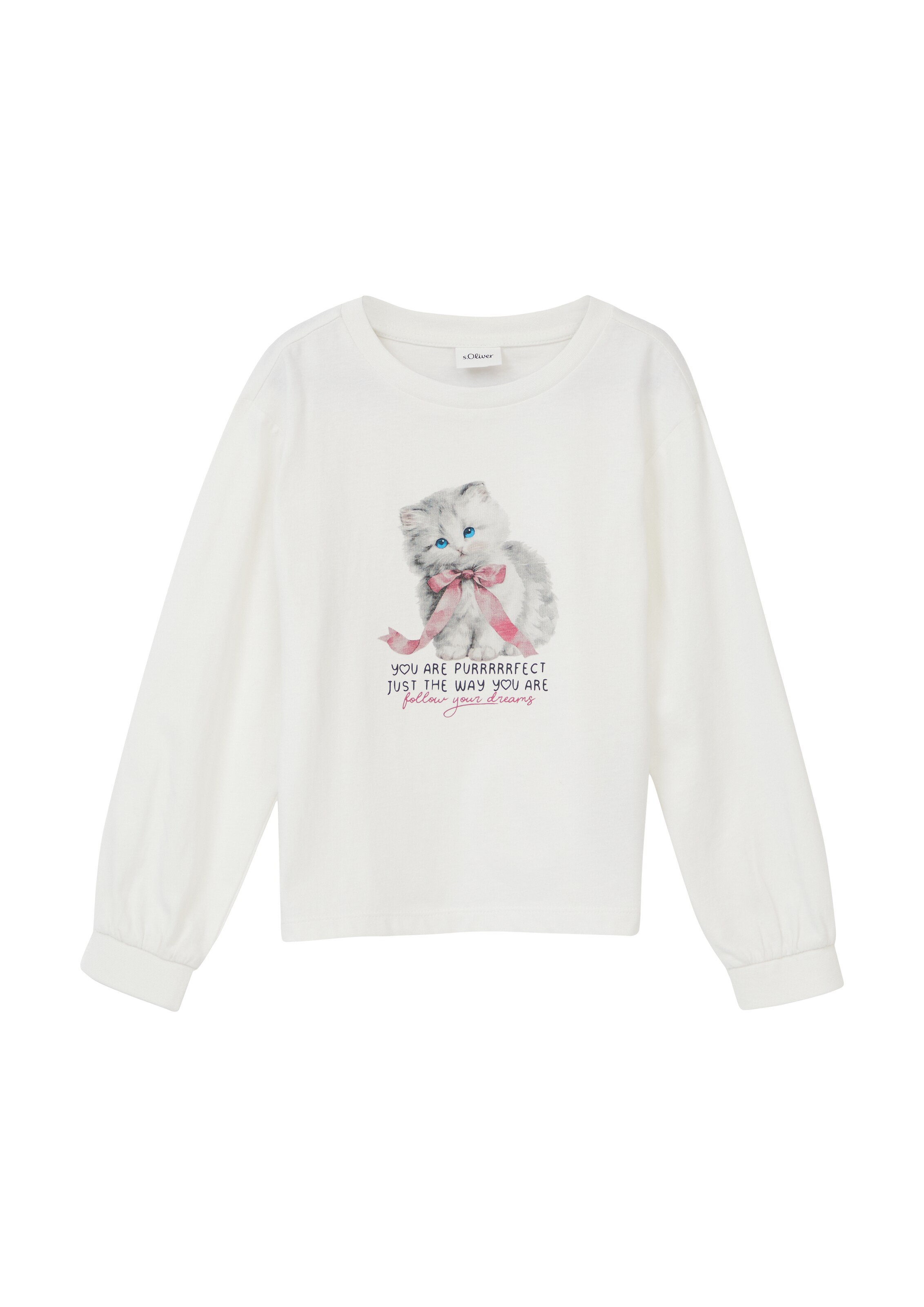 s.Oliver Shirt in Beige: Vorderseite