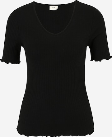 JDY Tall T-shirt 'FRANSISKA' i svart: framsida
