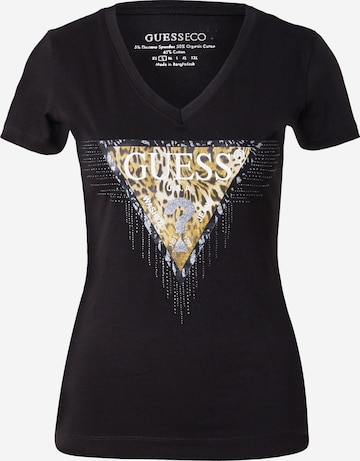 GUESS Shirt in Black ABOUT YOU