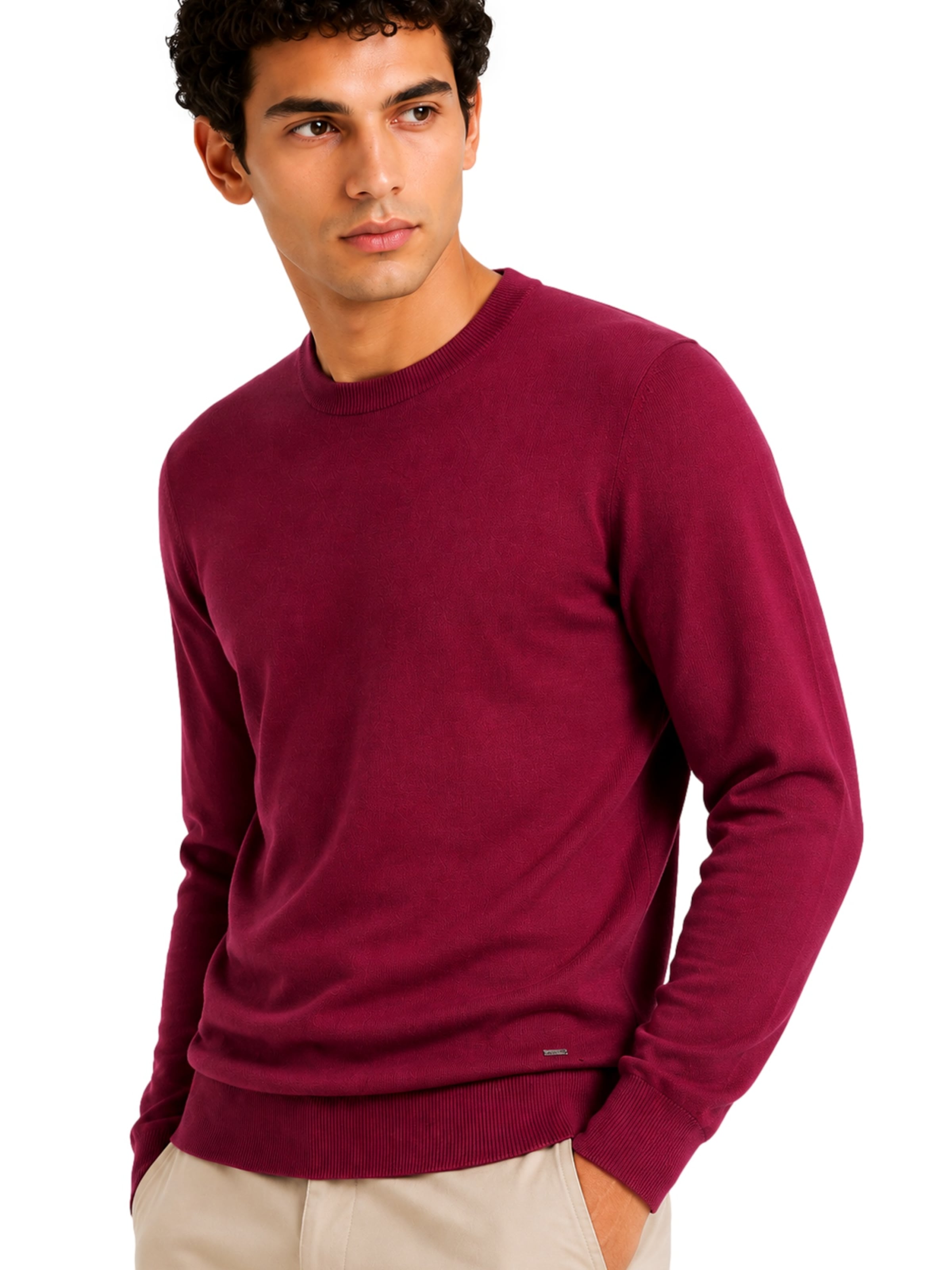 Pull-over Ragman en rouge