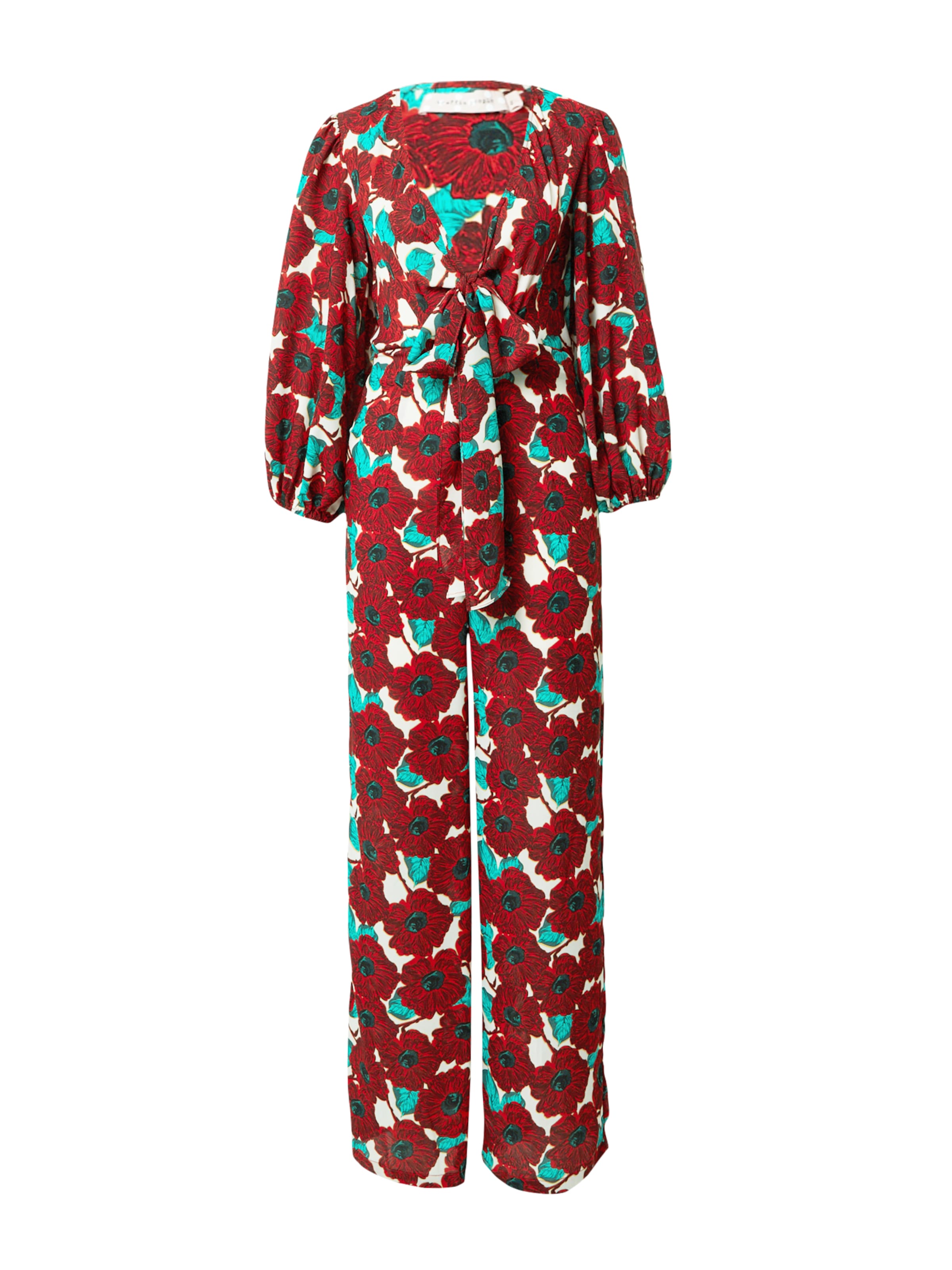 Traffic People Overal 'Betsy' – červená: přední strana