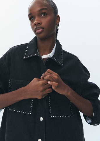 MANGO TEEN Jacke in Grau