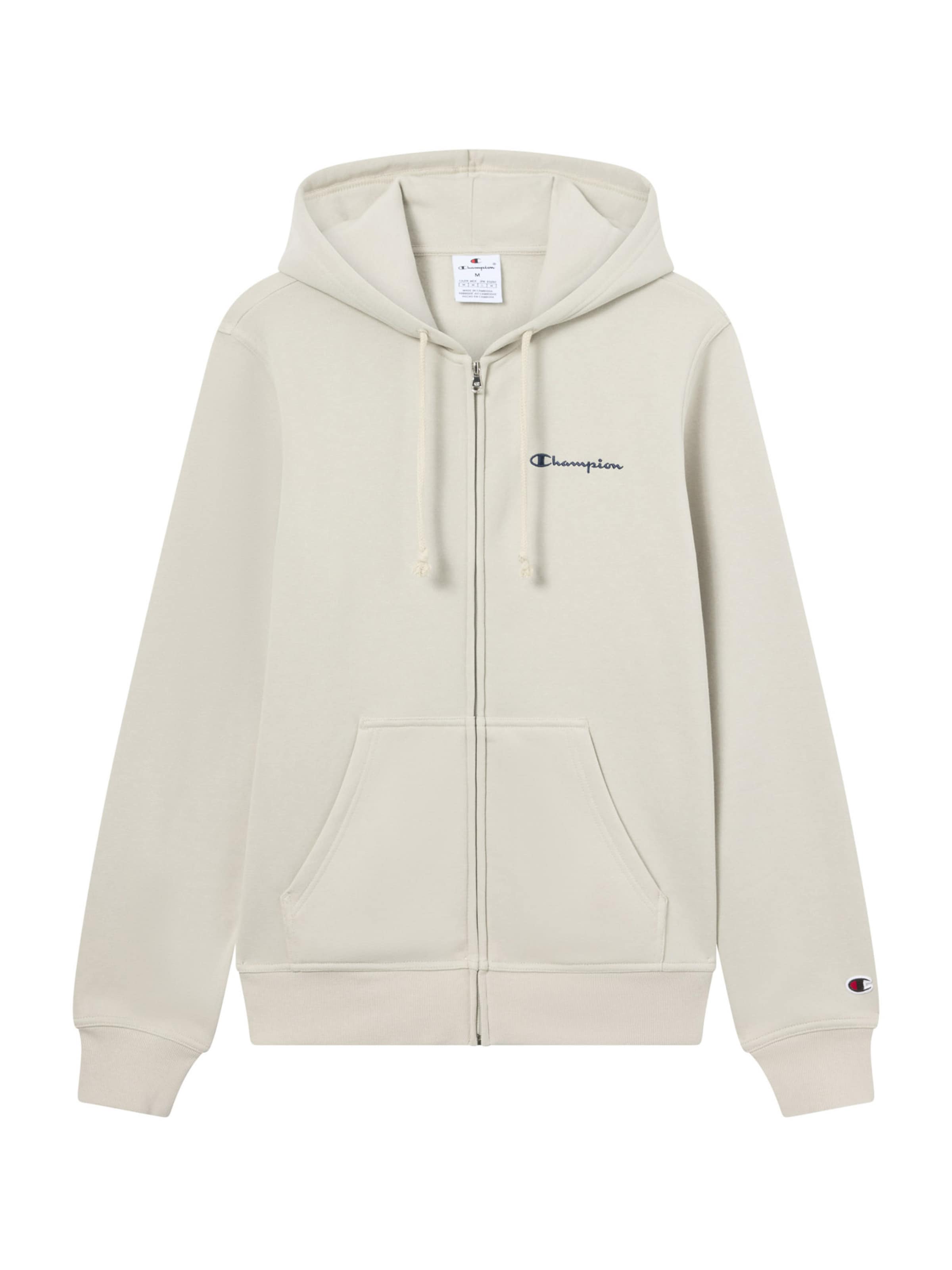 Champion Authentic Athletic Apparel Sweatjakke i beige: forside