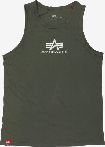 ALPHA INDUSTRIES Shirt in L in Green: front