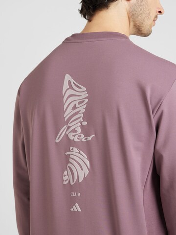 ADIDAS PERFORMANCESportska sweater majica - ljubičasta boja