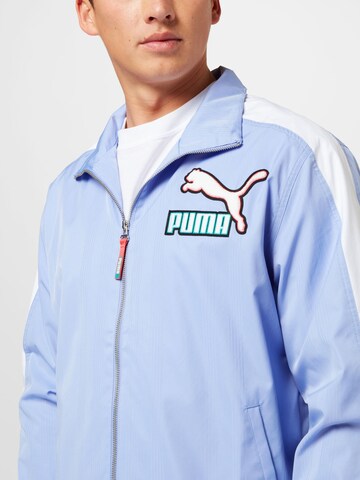 PUMA Overgangsjakke 'T7 Fandom' i lilla