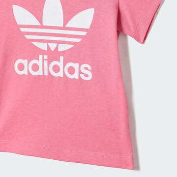 T-Shirt 'Trefoil' ADIDAS ORIGINALS en rose